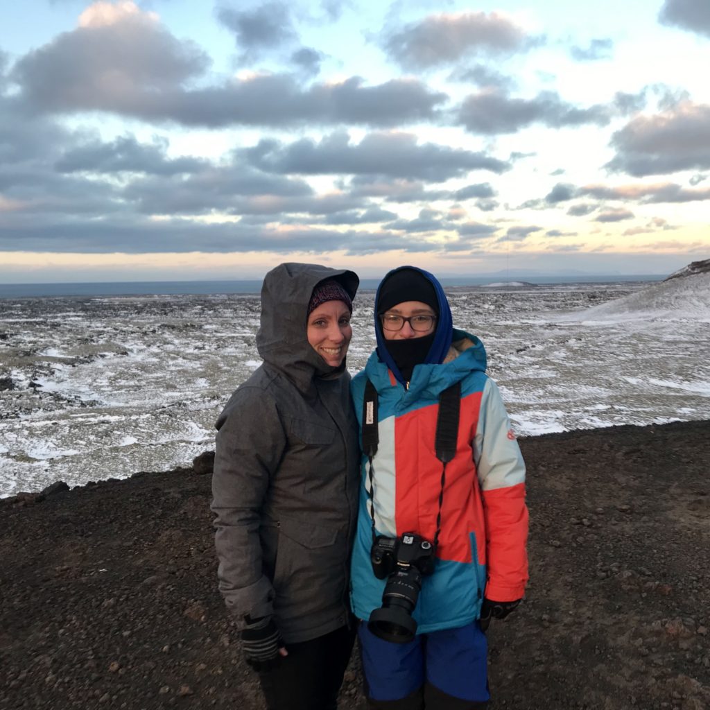 Cost of Iceland Trip - view from the top of a crater