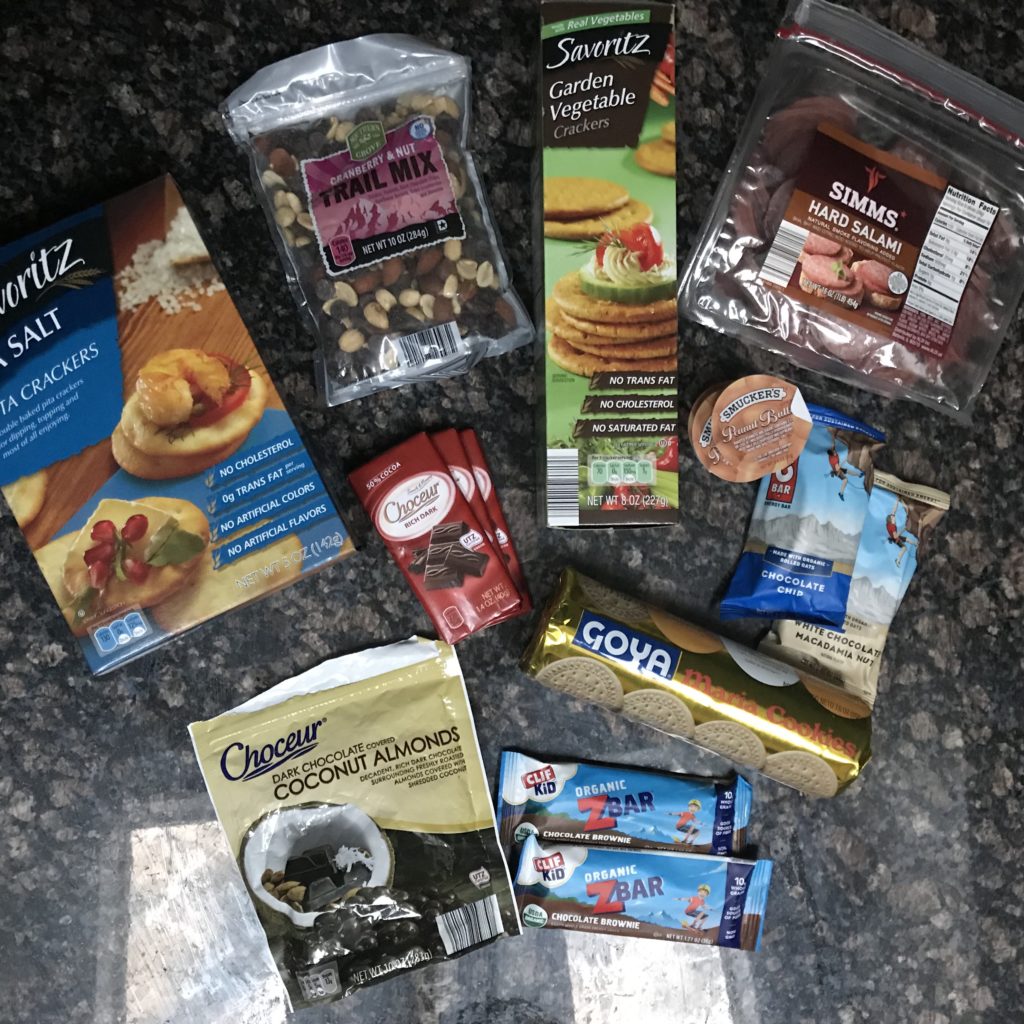 Packing List for Iceland - food