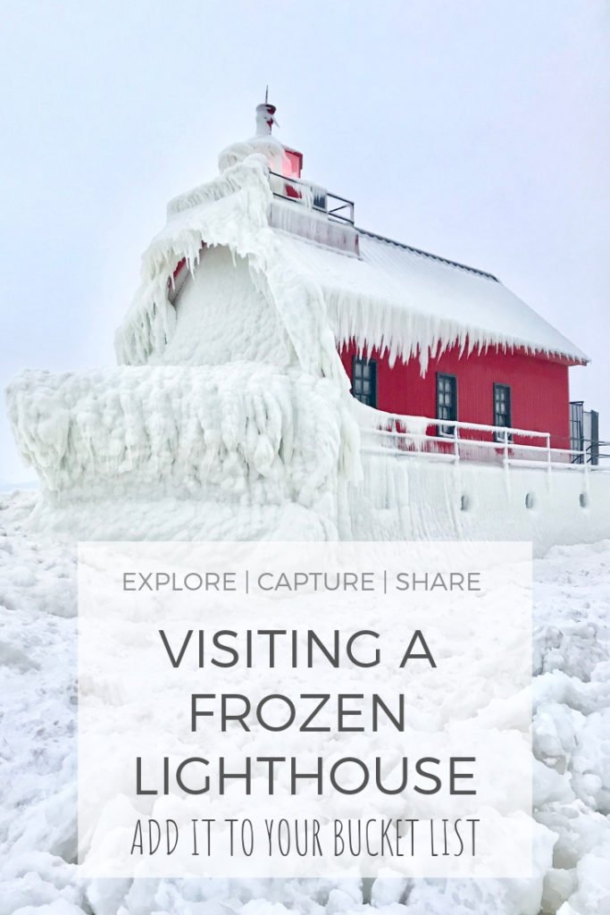 You’ll Want To Add This Frozen Lighthouse To Your Michigan Bucket List